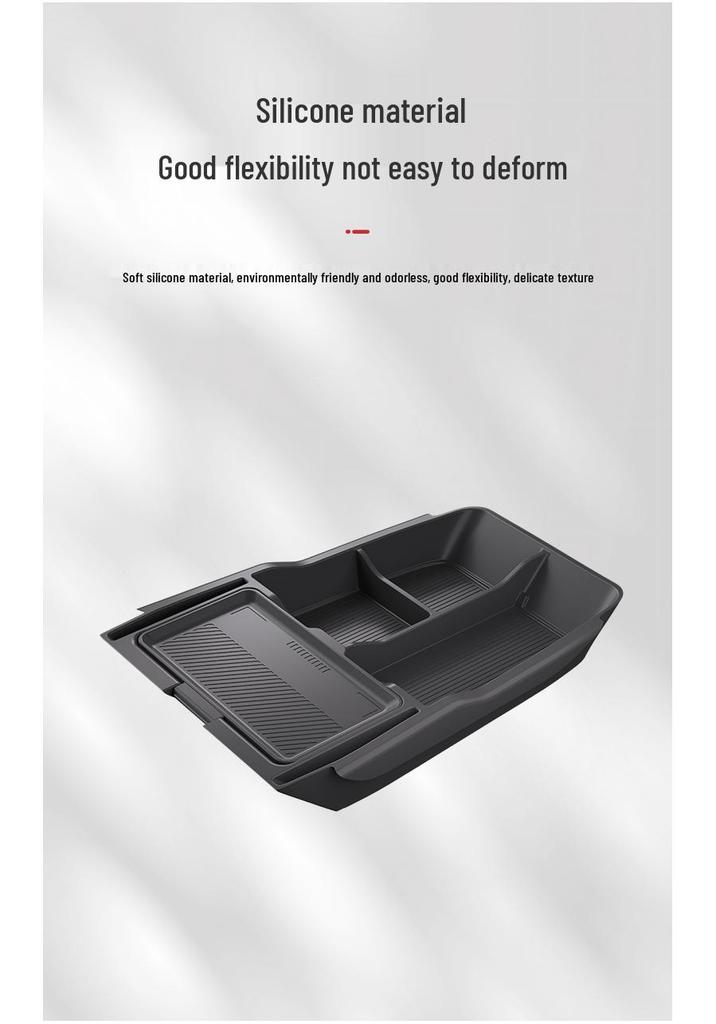 Geely Xingrui Center Console Organizer: Fits 25 Models, Xiaolong MAX Storage Box for Car Accessories Modification