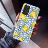 Средиземноморский Лимон Чехол для Телефона Для Samsung Galaxy A12 A52S A42 A32 A22 A51 A50 Note 20 Ultra 10 S10 Plus A71 A70 A31 A30 A10S Ga