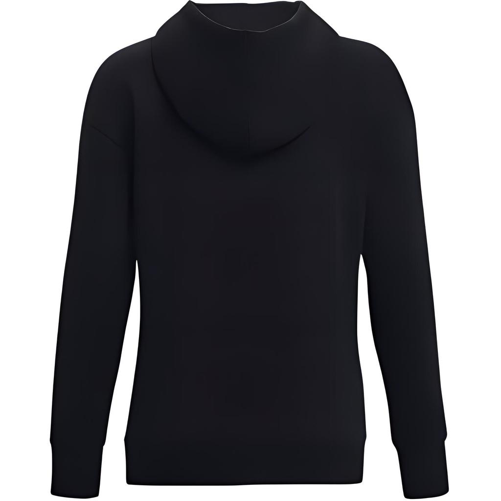 Under Armour Тренировочная толстовка с капюшоном Essential Fleece, женские топы, черный цвет 1373033-001