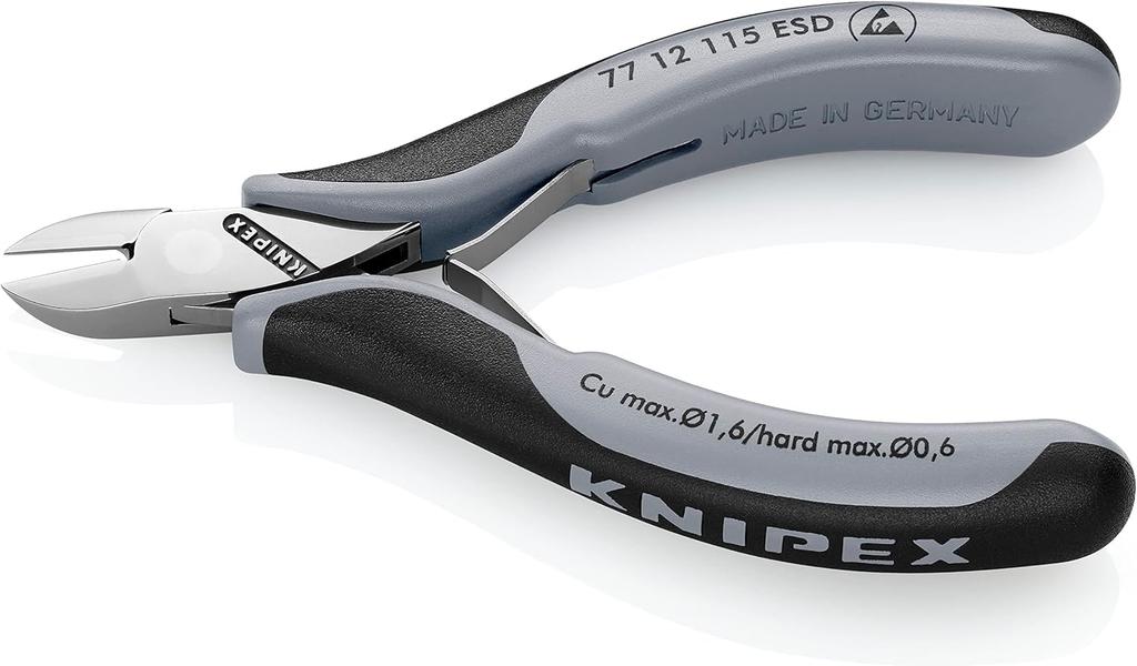 KNIPEX ESD Прецизионные кусачки, 115 мм, 7712-115ESD
