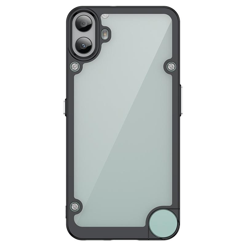 Противоударный чехол для Nothing CMF Phone 1, защитный прозрачный чехол для телефона из ТПУ + акрила