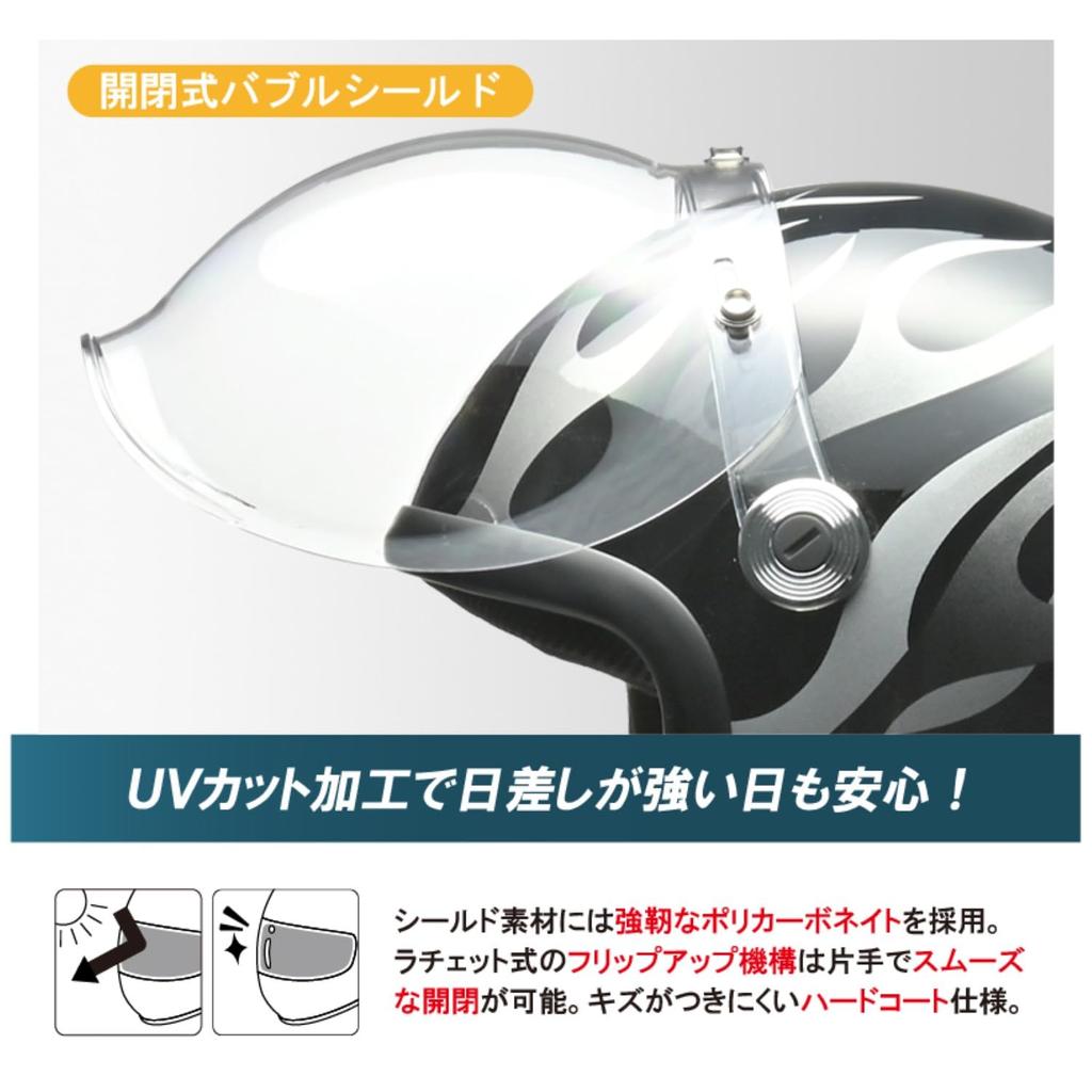 Reed Industries Motorcycle Helmet Jet BARTON Ivory Navy Free Circumference Than BC-10 (Head 57cm~less 60cm)