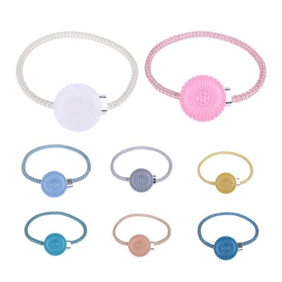 2Pcs Curtain Straps Easy To Use Decorative Lightweight Practical Ferris Wheel Living Room Accessories