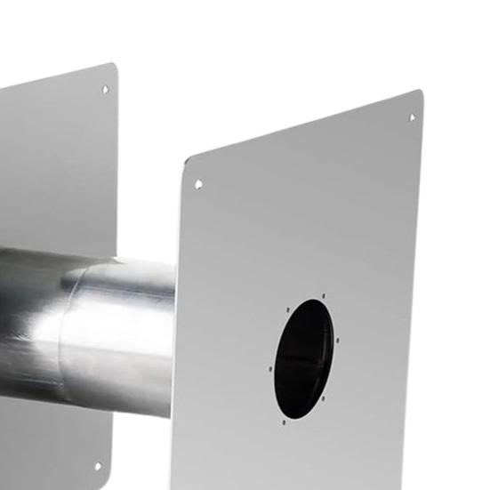 Настенный наконечник из нержавеющей стали, высокопрочный, устойчивый к коррозии, настенный наконечник, аксессуары для обогревателя Camplux