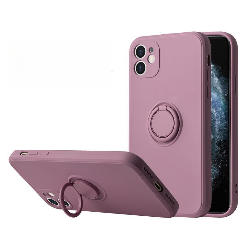 Подходит для чехла для телефона Samsung S25Ultra, S24FE Жидкий силикон, кольцо-подставка, полная упаковка, чехол для объектива S10