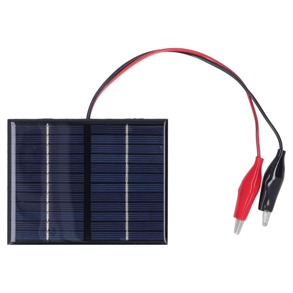 Solar Panel 1.5W 12V Polysilicon High Efficiency Output Portable Lightweight DIY Solar Panel
