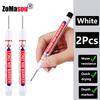 20mm 1-100Pcs Waterproof Deep Hole Marker Long Head Markers Pen Woodworking for Metal Carpenter White/Black/Red/Blue/Green Ink