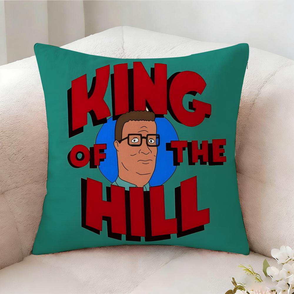 Kking Of The Hill Pillow Case Pillowcase Doublesided Printed Sofa Cushion Bedroom Headboard Pillow
