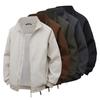 2025 Men's Trendy Corduroy Jacket - Handsome Coach Outerwear for Spring & Autumn