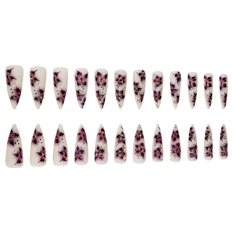 Стилеты Миндалевидные типсы для ногтей Клей для накладных ногтей Наклейки для ногтей Накладные ногти Искусственные ногти для женщин и девушек