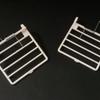 Plastic Spring Bird Cage Door Replacement Accessory Easy Handling Gate Repair Component For Small Aviary Cage Habitat