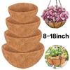Inch 100% Natural Coco Coconut Liners For Planters Basket Replacement Liner Hanging Basket Liner
