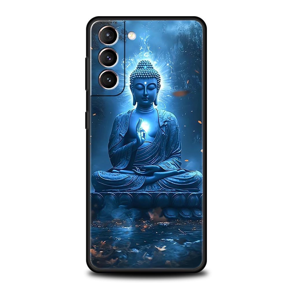 Лорд Шива Индуистский Бог Будда Индия Чехол для Телефона Для Samsung Galaxy S25 S24 S23 S22 S20 Ultra S21 FE 5G S10 Plus S10E Мягкая ТПУ Крышка