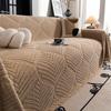 Sherpa Camping Picnic Sofa Cover  Funda Sofa Living Room Jacquard Thick Warm Sofa Mat Throw  Autumn Winter
