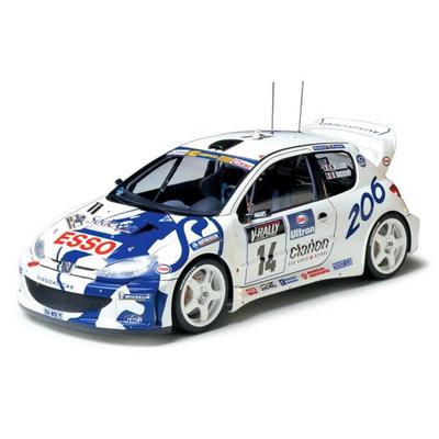 Tamiya Спортивная автомобильная серия Peugeot 206 WRC 1/24