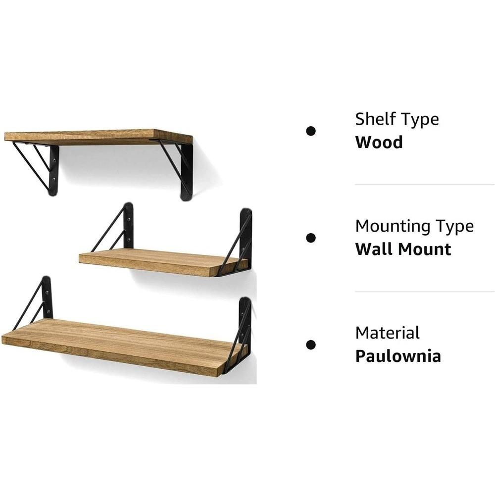 Прочные подвесные полки экономят место Подвесные полки для стены Простая полка для хранения Настенный декор
