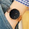 Popular Stainless Steel Mesh Quartz Watch Male Luxury Men Business Ultra Thin Elegant Accessories