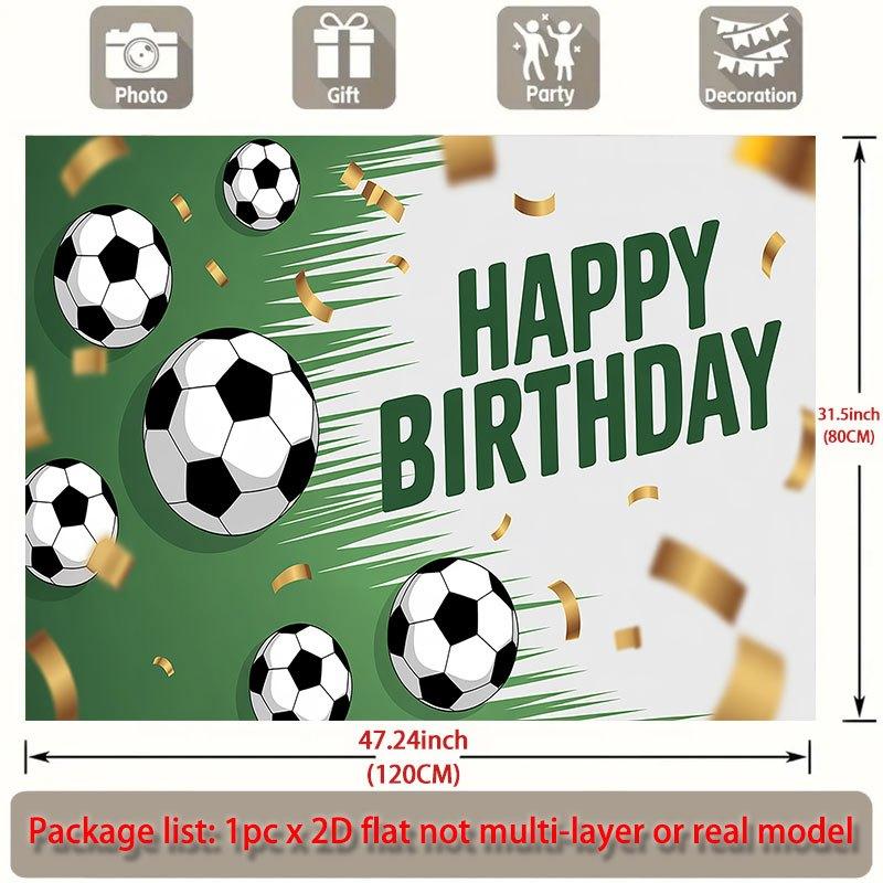 Party Backdrop Soccer Flat Events Wedding Coming Ceremony Four Seasons Entryway Photo Background Decor Front Door Decor