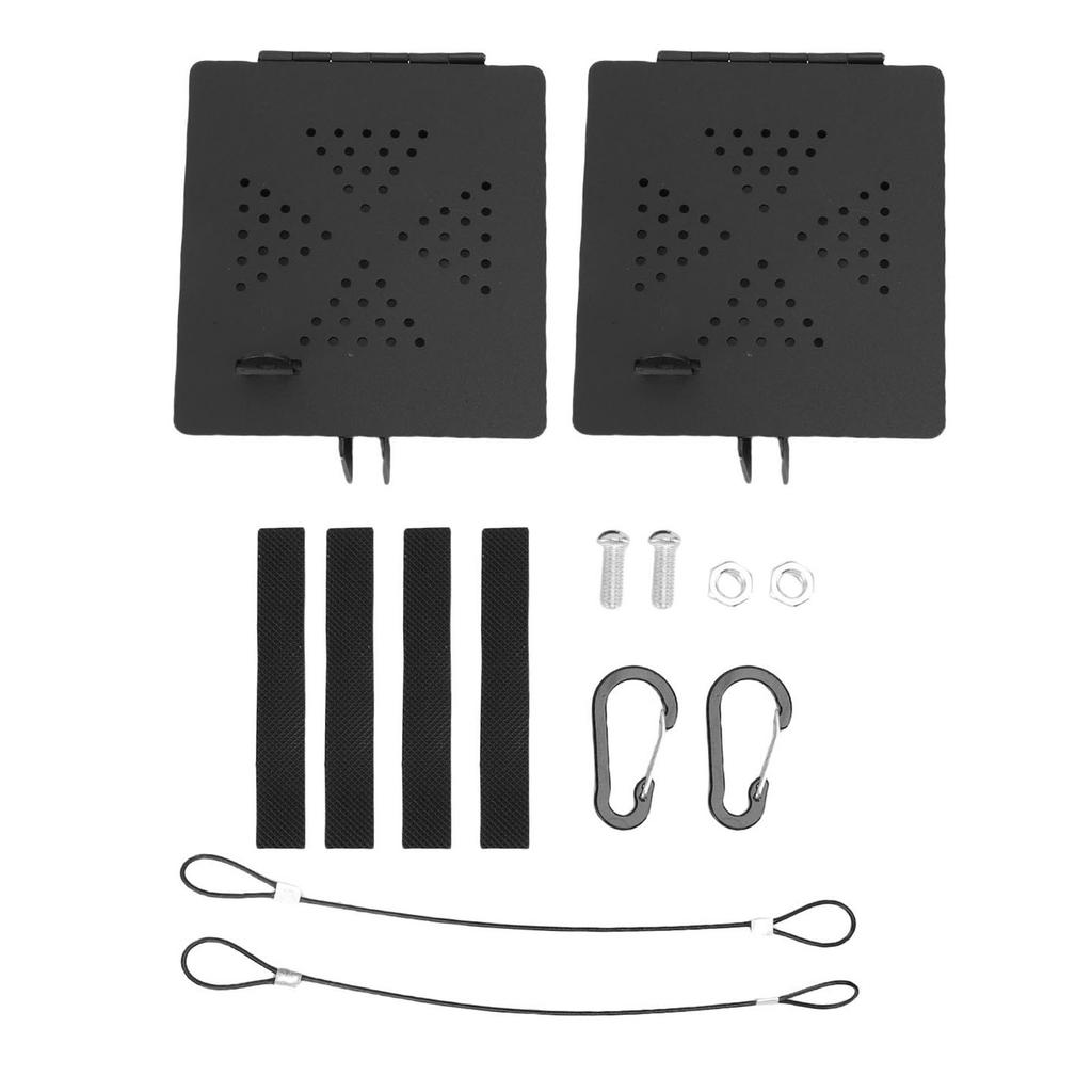 RV Bumper End Cap Fits Standard 4 Inch Square Bumpers Vent Holes Secure Sewer Hose Storage Outdoor Travel Accessories