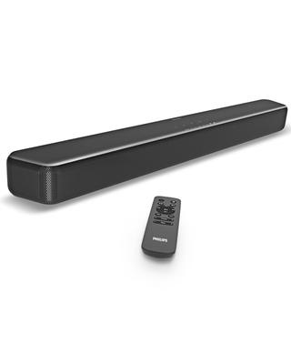 Philips Саундбар для ТВ TAB5109 120 Вт с Dolby Digital и DTS Digital, Bluetooth и HDMI для и Включает пульт дистанционного управления, Поддержка высокой мощности, 5.4, ПК,