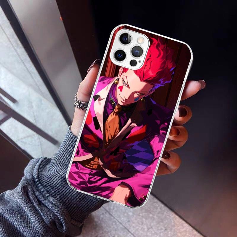 Huner X-Hunters Hisoka Phone Case For iPhone 17 Air 16 15 Pro Max 14 Plus 13 Mini 12 11 Cover 7 8 SE Silicone Shell Print Fundas