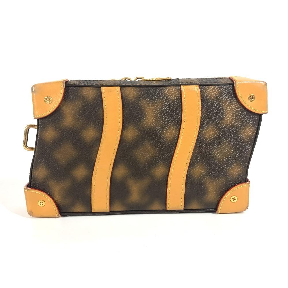 Louis Vuitton M81580 This is Not Monogram Soft Trunk 2WAY Bag Pouch Clutch