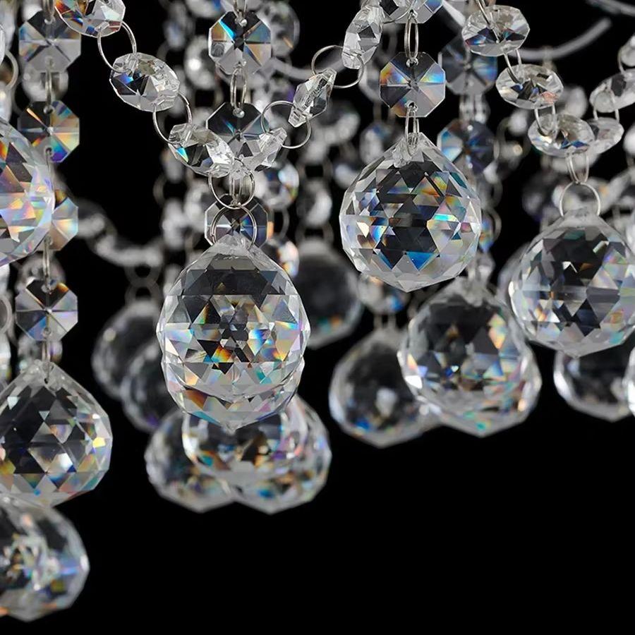 Современные хрустальные потолочные светильники гостиная лампа украшение интерьера потолочная люстра светильник люстра обеденный стол светильник