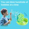 Детская труба-мыльница с наполнителем для мыльного раствора, палочка для выдувания пузырей с несколькими отверстиями, игрушка для мальчиков и девочек, выдувающая мыльные пузыри