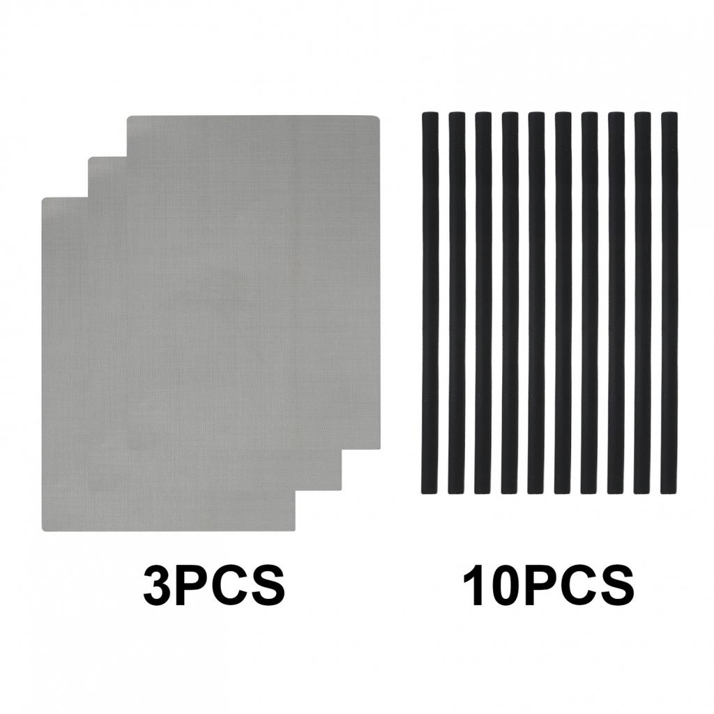 23x1cm Plastic Welding Rods with 3 Mesh for TPO and For PP Plastic Repairs