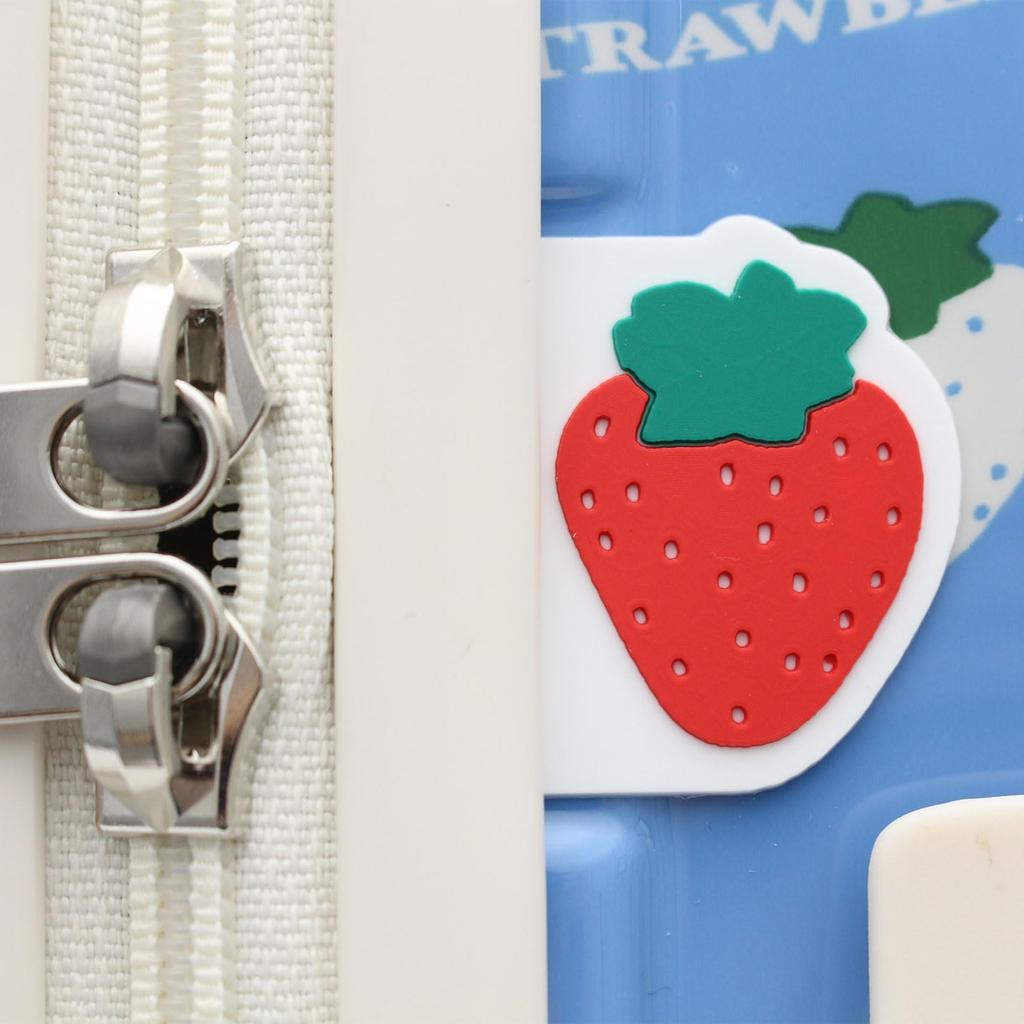 Чемодан miffy Face Design Размер HAP2249 30 л S Клубнично-синий [Hapitas] Ручная кладь 2,9 кг Размер