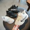 Спортивные кроссовки для девочек, новая детская обувь на весну и осень, детские кроссовки на белой подошве для мальчиков