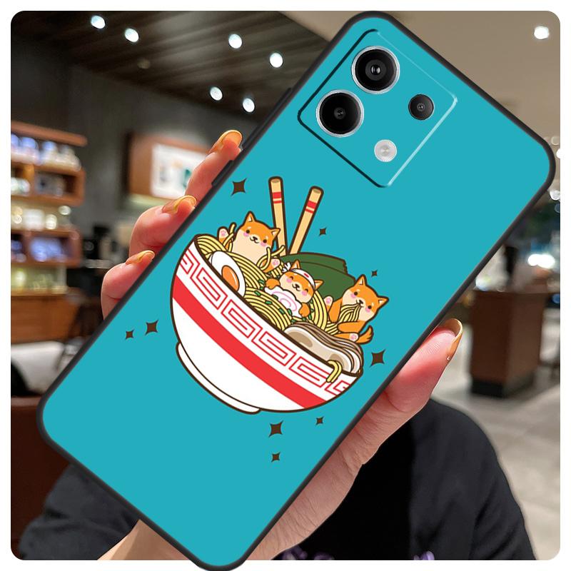 Чехол для любителей рамена для Xiaomi Redmi Note 12 9 10 11 13 14 15 Pro Plus Чехол для Redmi 13C 12C 10C 14C 15 C