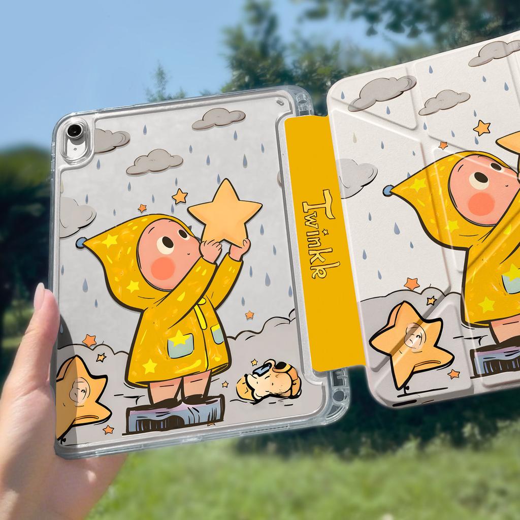 Чехол-книжка Star для планшета iPad air8/7/6 11-го/9-го поколения 3y прозрачный чехол 11/13 дюймов pro с местом для стилуса