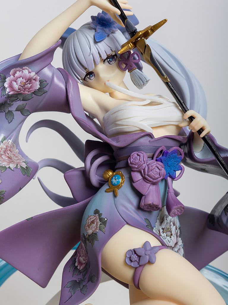 27 см Genshin Impact Камисато Аяка ПВХ Фигурка Аниме Фигурка Модель Игрушки Коллекция Настольная Кукла Подарки