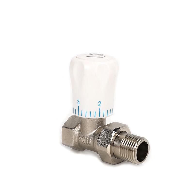 Yunpo Two-Way Straight Radiator Thermostatic Valve