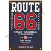 Металлическая табличка Route 66, металлический плакат, жестяная табличка, настенные плакаты, винтажный ретро-эстетический декор комнаты, настенное искусство, украшение