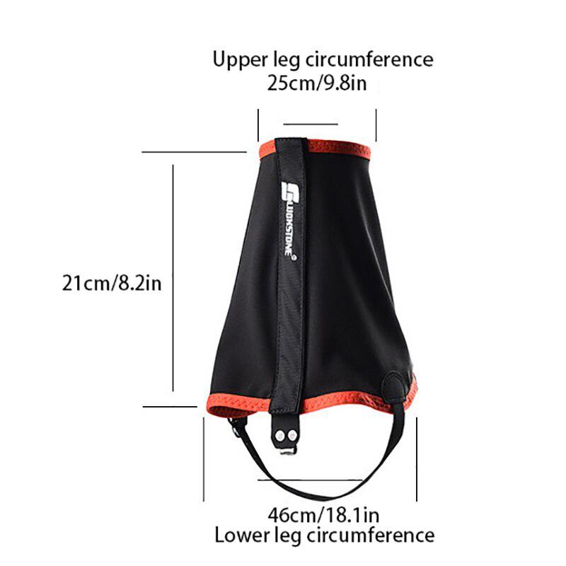 1 Pair Protective Wrap Shoe Covers Running Gaiters For Men Women Outdoor Prevent Sand Stone Shoes Cover