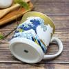 Кружка Waza no Kura Kutani Ware Керамика Hokusai Wave, роскошная брендовая посуда, сделанная в Японии, подарок на праздник Kishou