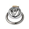 New Chastity Lock Metal Cock Cage Curve Ring Chastiy Belt Men Bondage BDSM Sex Toy Anti Cheat Erotic Urethral Penis Cage