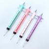 4Pcs/Set Erasable Pen School Cute Nurse Pen Blue Ink Magic Ballpoint Pen for Student Writing Stationery Office Supplies