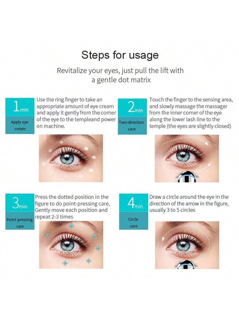 Eye Beauty Tools Household Vibration Beauty Instrument Household Eye Care Massage Import Instrument