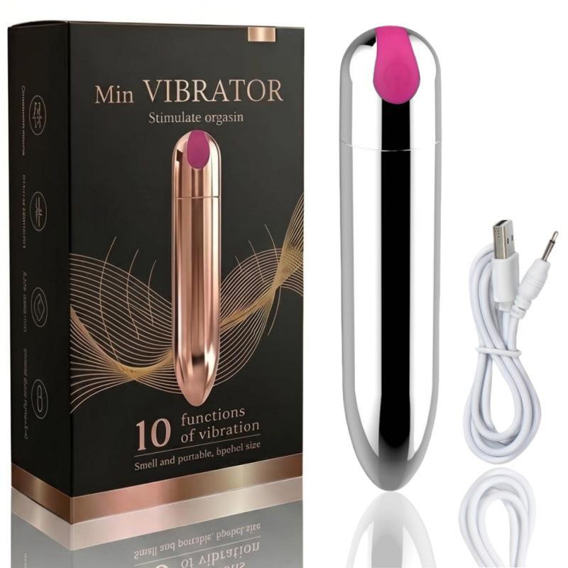 10-Mode Bullet Vibrator & Anal Massager