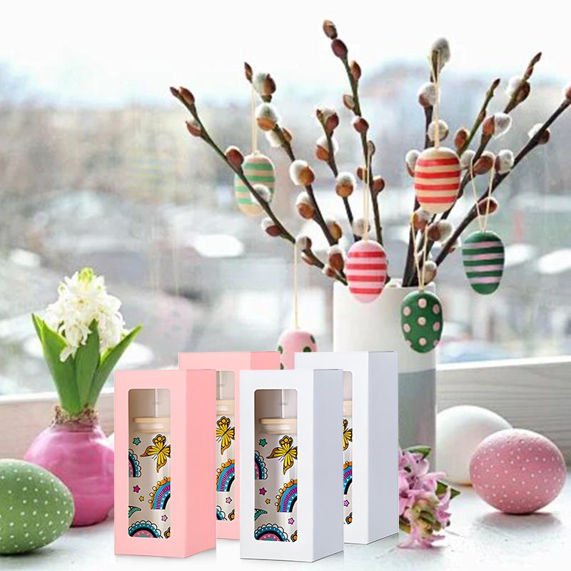 10 шт. Прозрачная выставочная коробка, подарочная коробка с окном, праздничные подарки, лазерные упаковочные коробки, черные 20x8x8 см