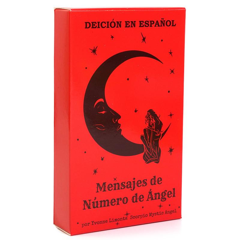 Испанский ангел число послания карты таро гадание 44 оракула карты судьба гадание колода таро семейная вечеринка настольная игра