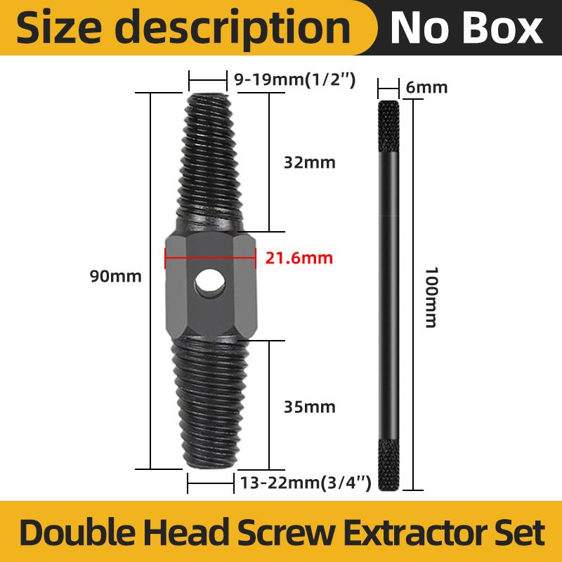 5/6 шт. экстрактор для винтов, набор металлических сверл, экстрактор для удаления поврежденных винтов, деревообрабатывающие инструменты, экстрактор сломанных болтов для водопроводных труб