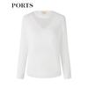 PORTS Women's V-Neck Pullover Sweater