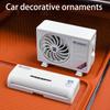 Car Perfume Diffuser Solar Air Conditioner Shape Decorative Air Freshener Car Aromatherapy Fragrance Air Vent Clip Vehicle Interior Ornament