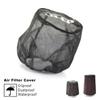 Cone Air Filter Protective Cover for Car Cold Air Intake Filters Black Waterproof Dustproof Oilproof Universal Air Filter Cover