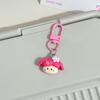 Kawaii Cartoon Girls Keychain Lovely Color Girly Keyring Car Key Chains Cute School Bag Pendant Backpack Decoration