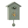 Accurate Bird House Clock House Shape Wall Art Modern Design Cuckoo Chime  Garden